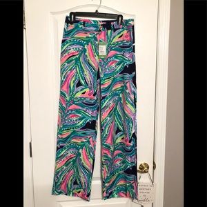 Lilly Pulitzer NWT size 4 braylen Palazzo pants